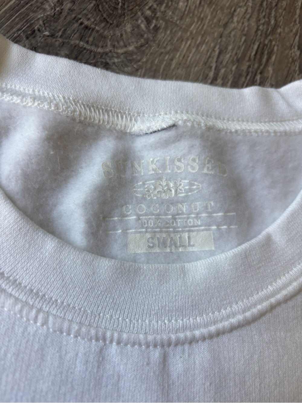 Sunkissed Coconut USA Crewneck Sweatshirt - Picture 2 of 4